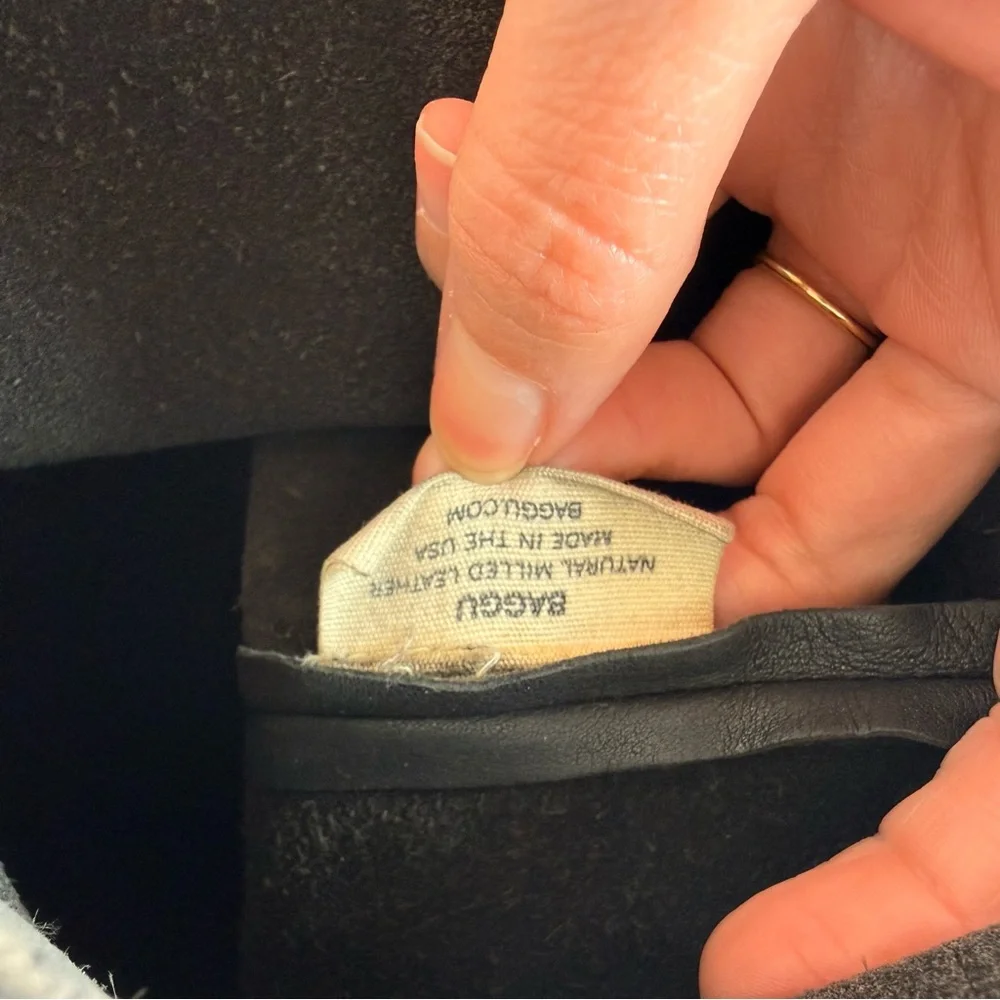 Baggu Leather Bucket Bag - Picture 7 of 7